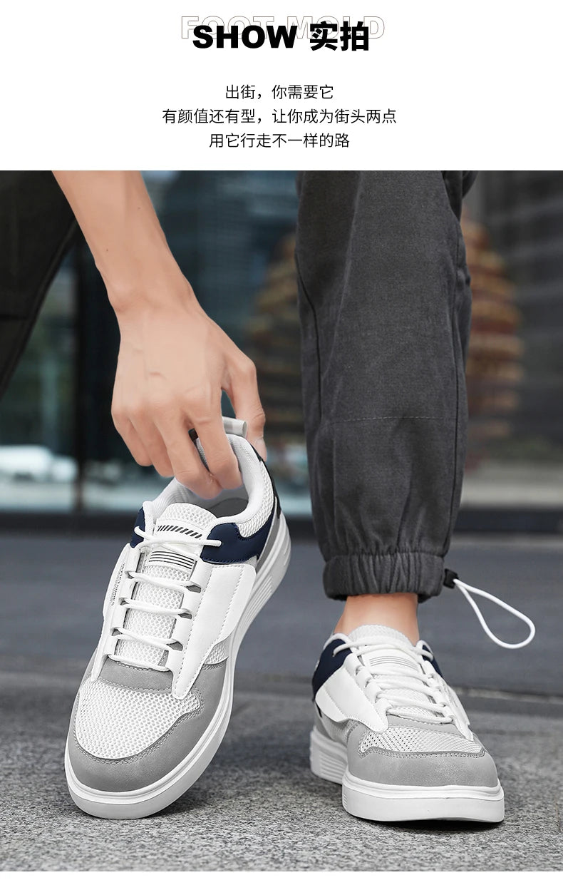 Men Fashion Skateboard Shoes Big Size