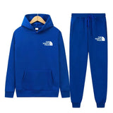 Unisex Printed Hooded Tracksuit