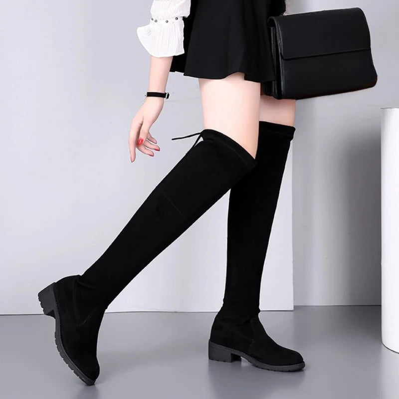 Women Suede Boots – 2025 OTK