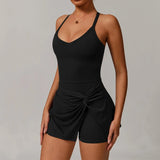 Women Tennis Dress with Shorts