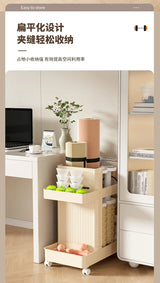 Slim Home Storage Cart Rack