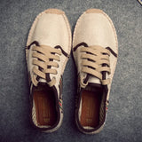 Men’s Luxury Casual Canvas Fisherman Shoes