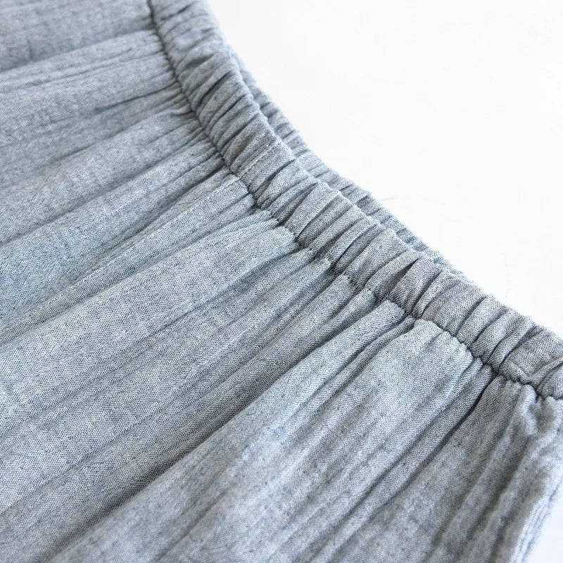 Men’s Cotton Muslin Pajama Set