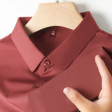 Men Stretch Short Sleeve Shirt