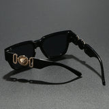 Signature Leopard Square Sunglasses