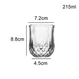 Diamond Wine Glass Tumblers