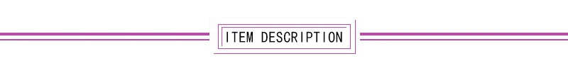 Stylish purple and white separator line for item descriptions in an online store.