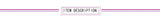 Stylish purple and white separator line for item descriptions in an online store.