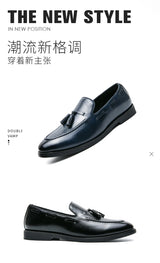 Men British Style Leather Brogues