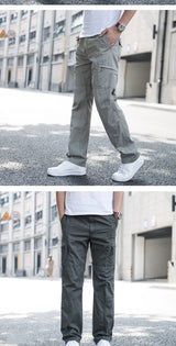 Men’s Loose Straight Cargo Pants