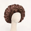 Adjustable Silk Satin Bonnet for Sleeping – Hair Protection