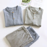 Men’s Cotton Muslin Pajama Set