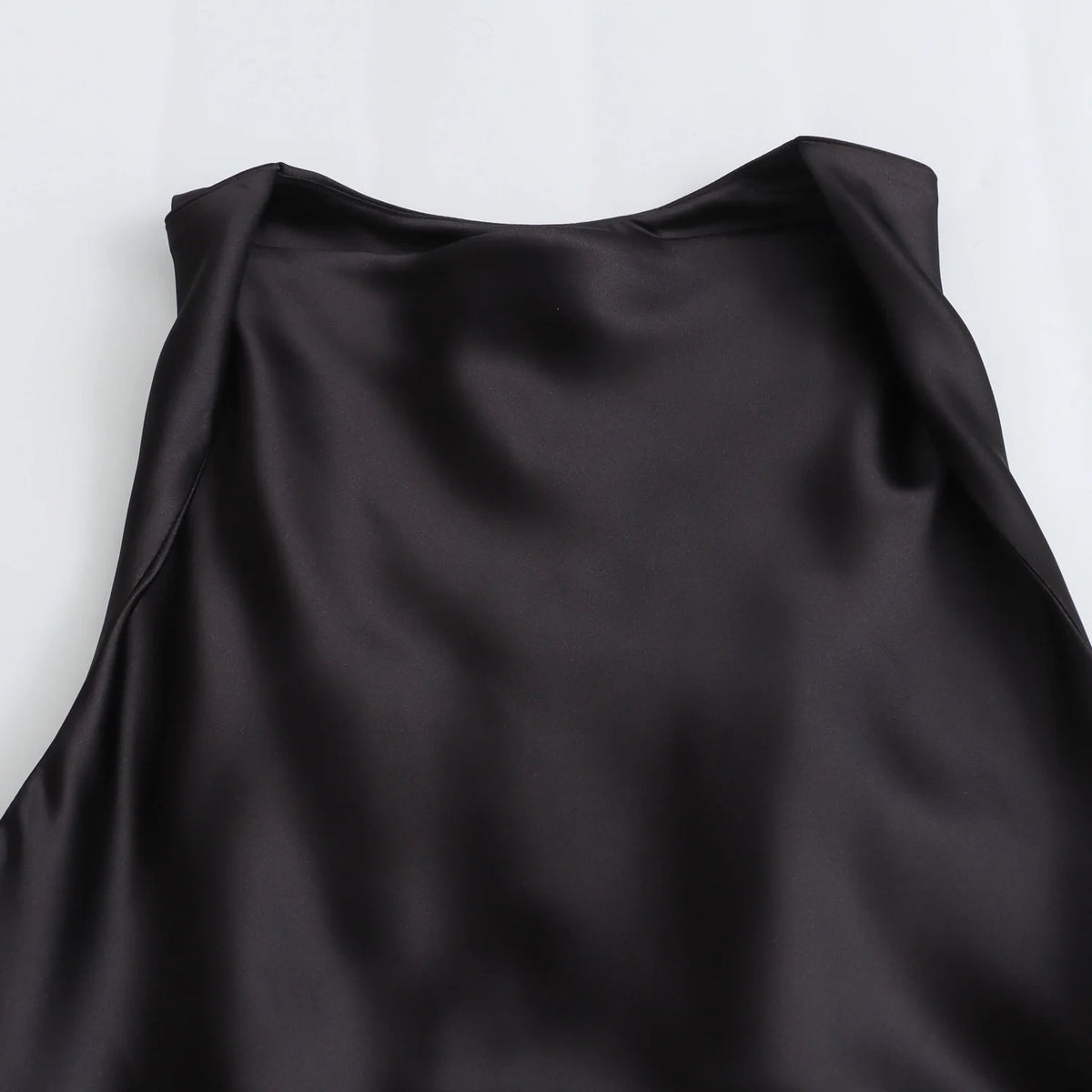 Luxe Satin Midi Elegance Dress