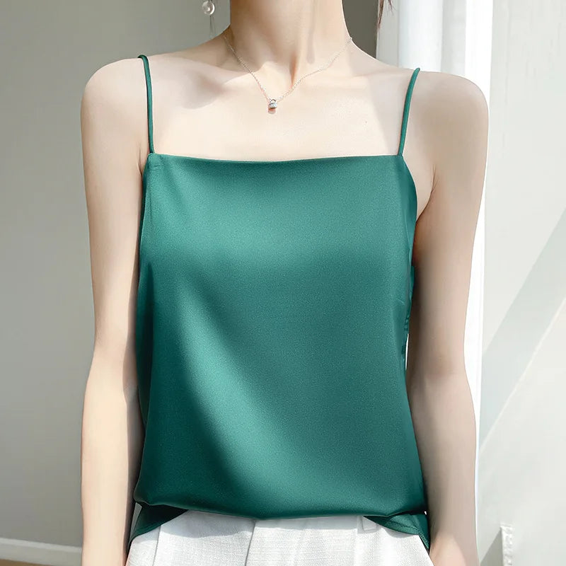 Solid Office Camis Tank