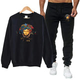 Men's Printed Sweatshirt Tracksuit