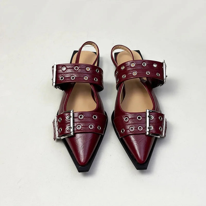 Women’s Designer Pointed Toe Slingback Flats