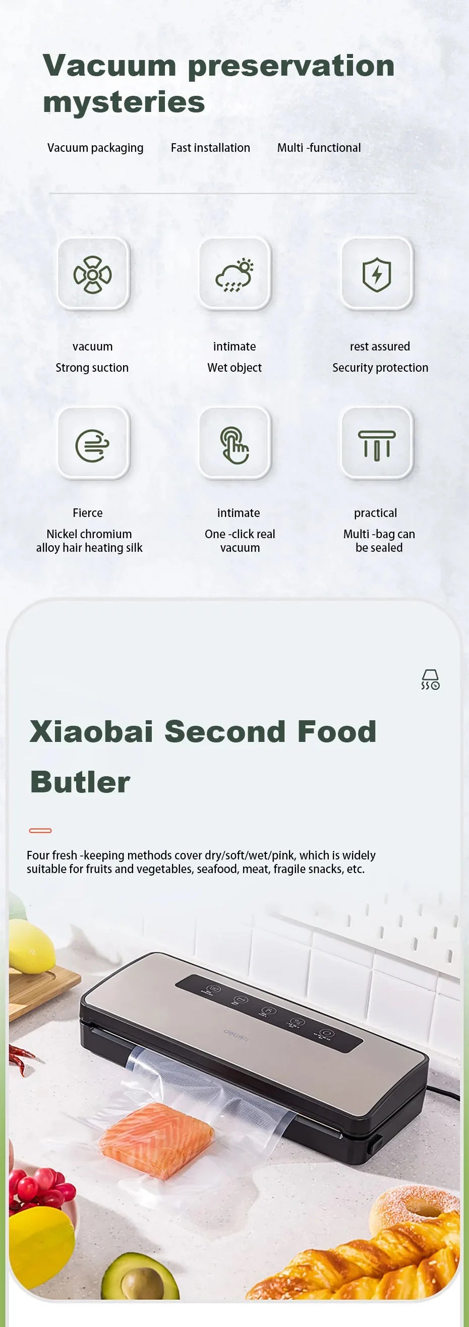 Smart Vacuum Sealer Machine