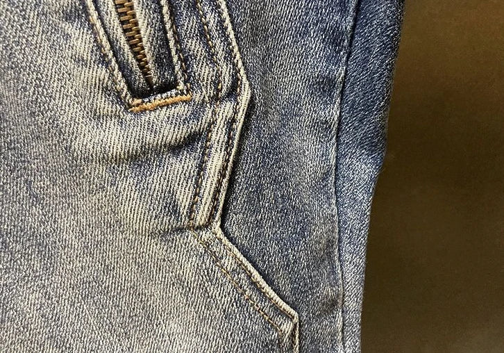 Men’s Harem Vintage Ripped Jeans