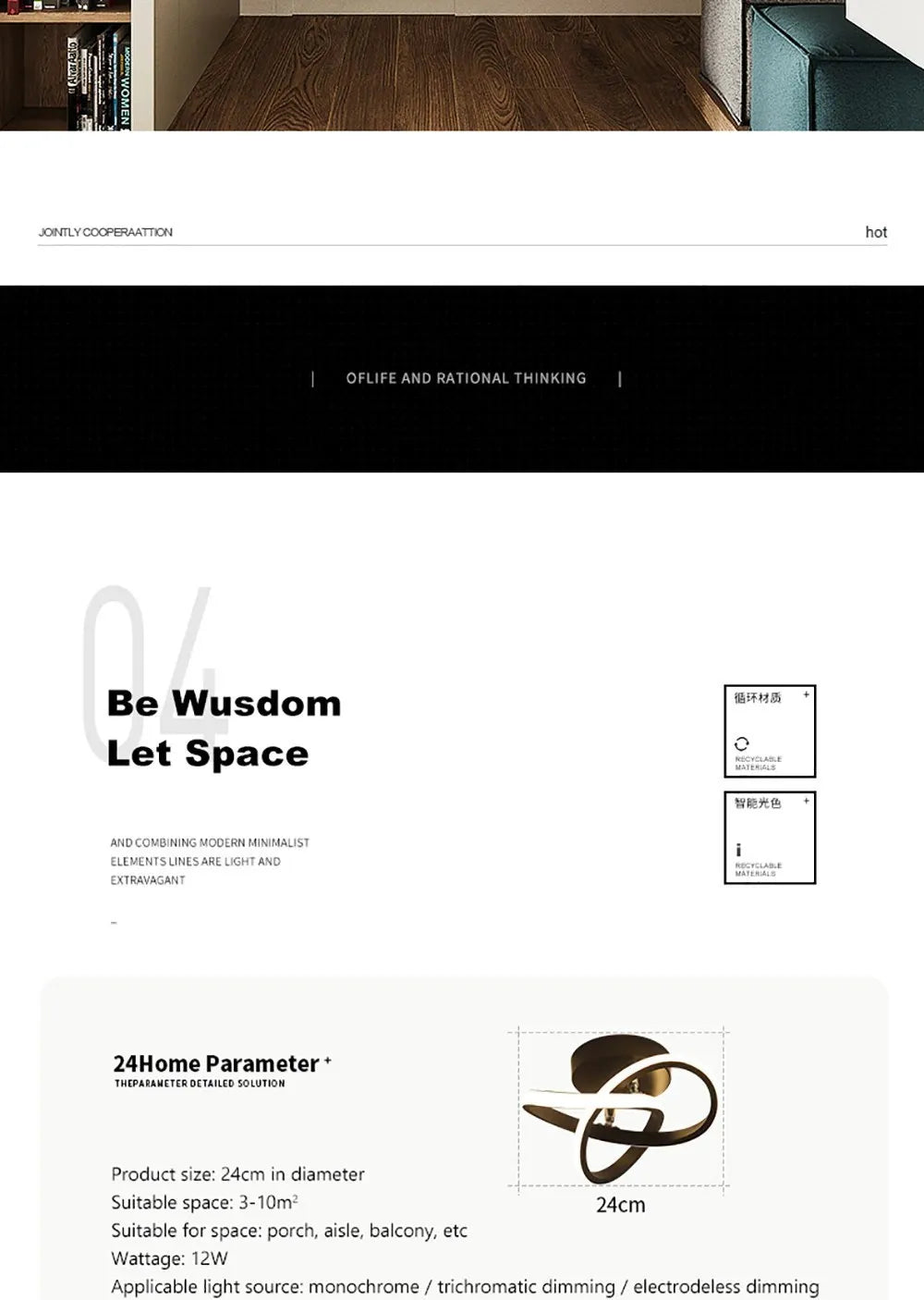 LED Strip Ceiling Aisle Light