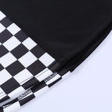 Women Colorblock Pleated Skirt