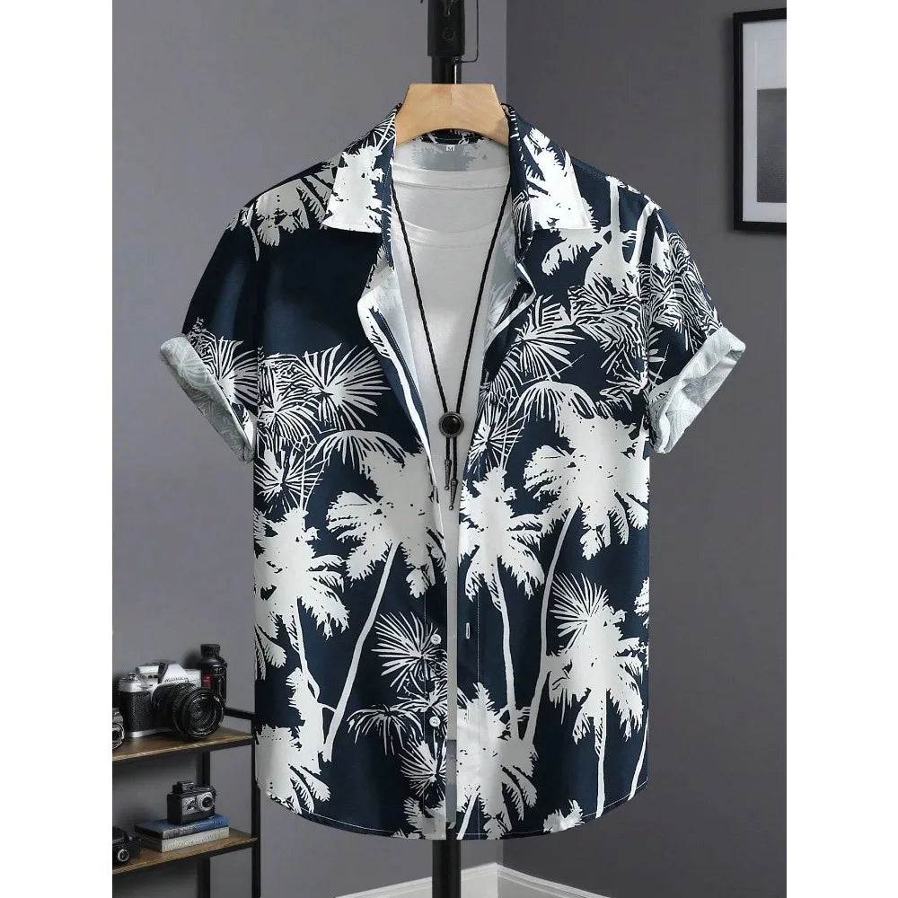 Midnight Palm Resort Shirt