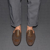 Men’s Crocodile Leather Mules