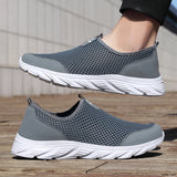 Men Breathable Mesh Walking Loafers