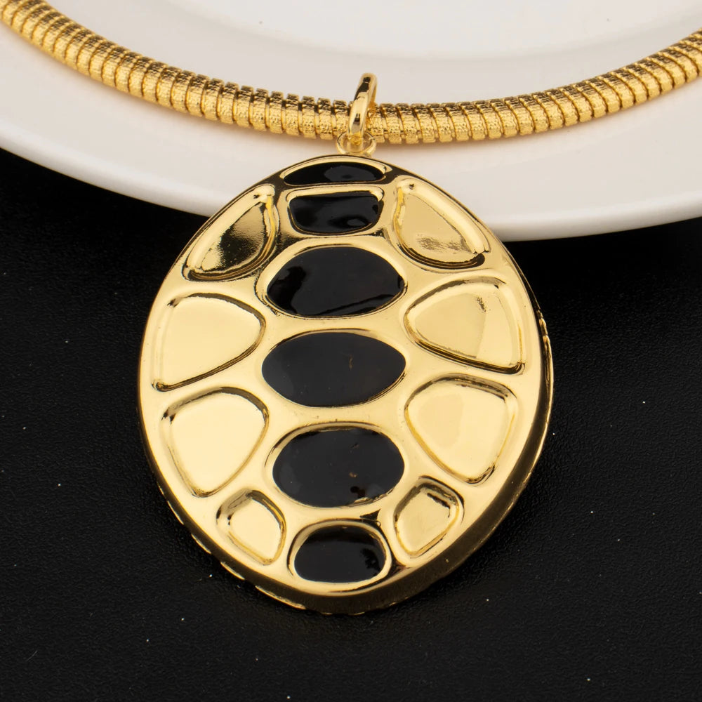 Luxury Gold Color Party Jewelry Set