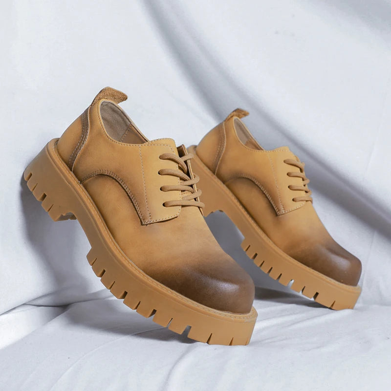 Monarch Platform Derby Shoes