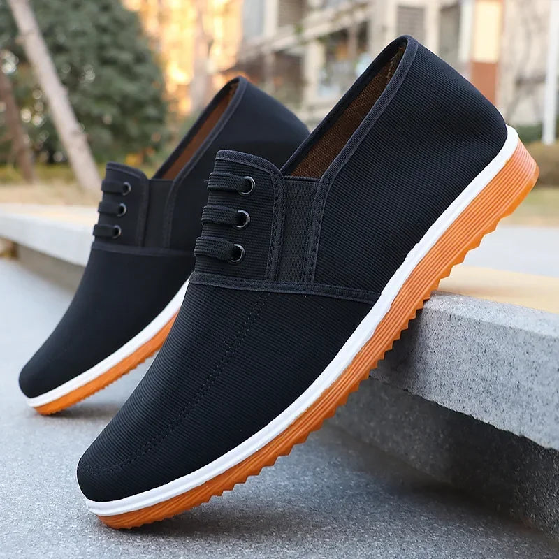 Men Canvas Loafers