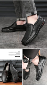 Men’s Italian Leather Driving Loafers