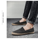 LinenStep™ Men’s Casual Linen Sneakers