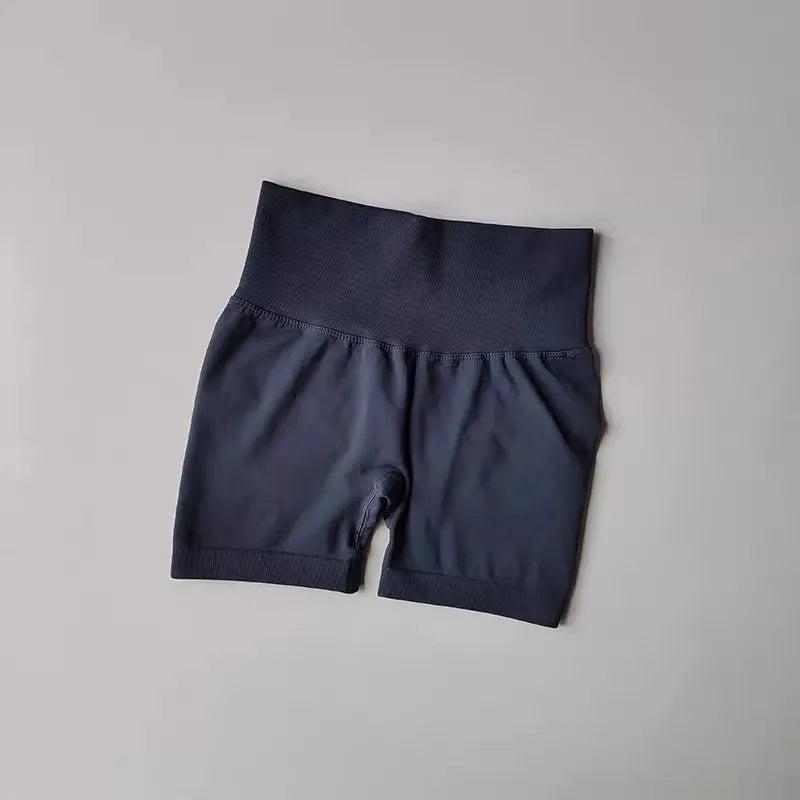 Women High-Waist Yoga Sports Shorts