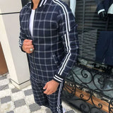 Men's Checkered Sports Tracksuit