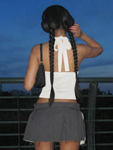 Women's Halter Crop Top
