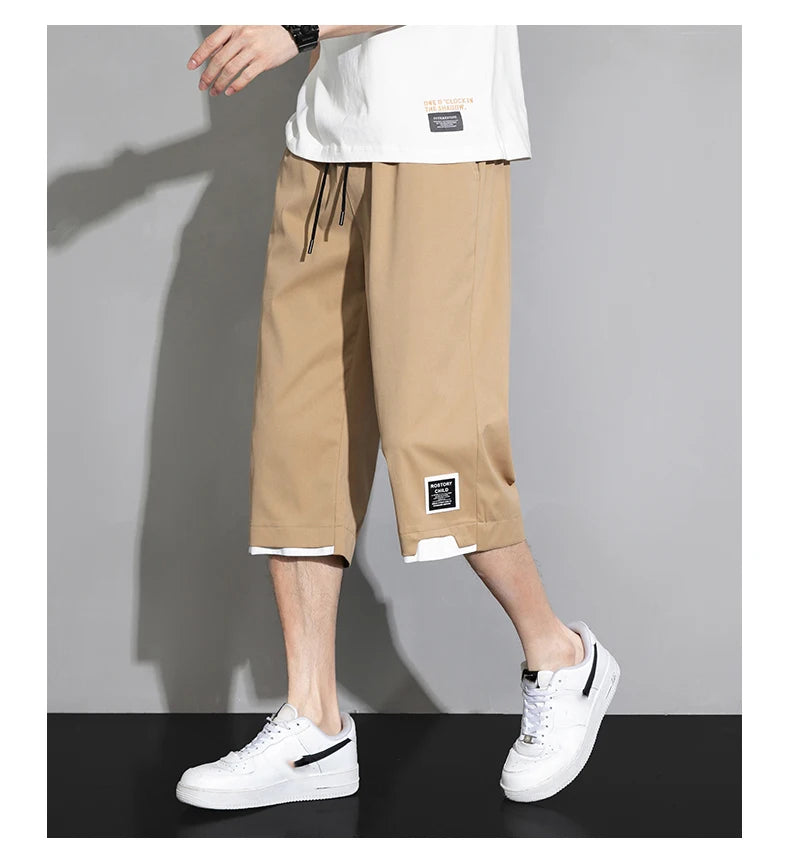 Plus Size Men's Loose Cargo Shorts – Summer Trendy