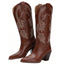 Classic White Cowboy Boots