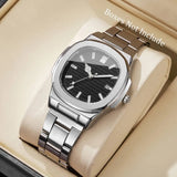 Men’s Square Dial Business Quartz Watch