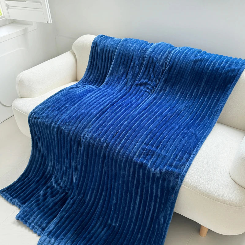 Blue Striped Blanket