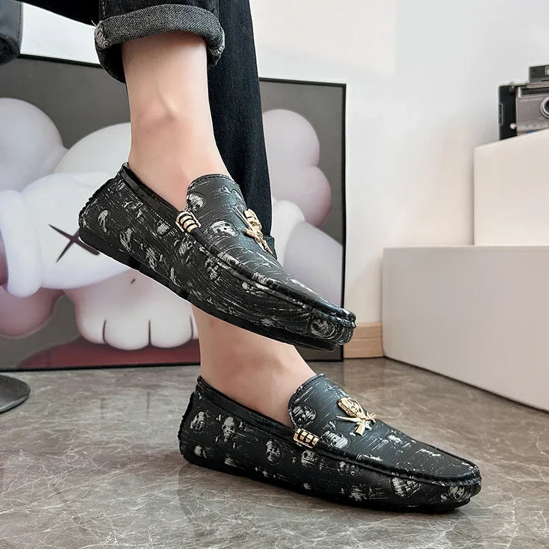 Men’s Luxury PU Leather Loafers