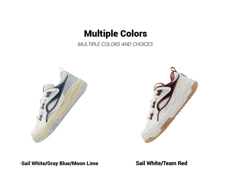 Xtep Men Thick Sole Skateboard Sneakers