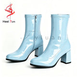 Classic Block Heel Ankle Boots