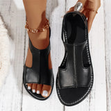 Women Shallow Flat Sandals Lightweight Shoes