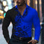 Crimson Floral Dress Shirt