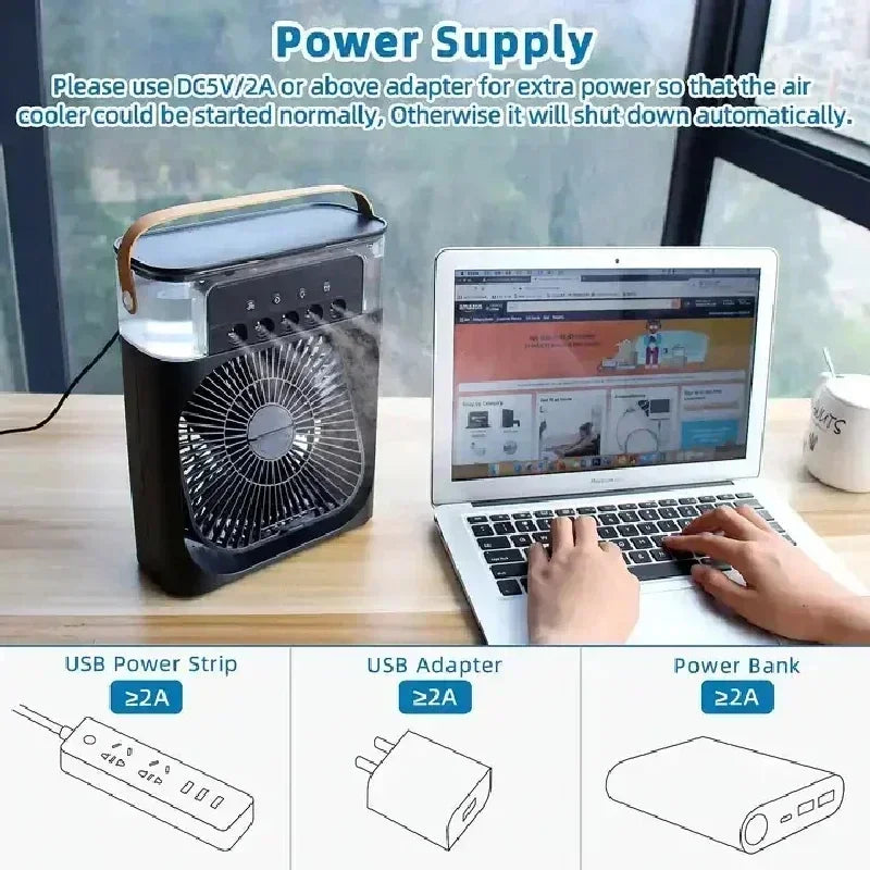 3-in-1 Portable Household Air Cooler
