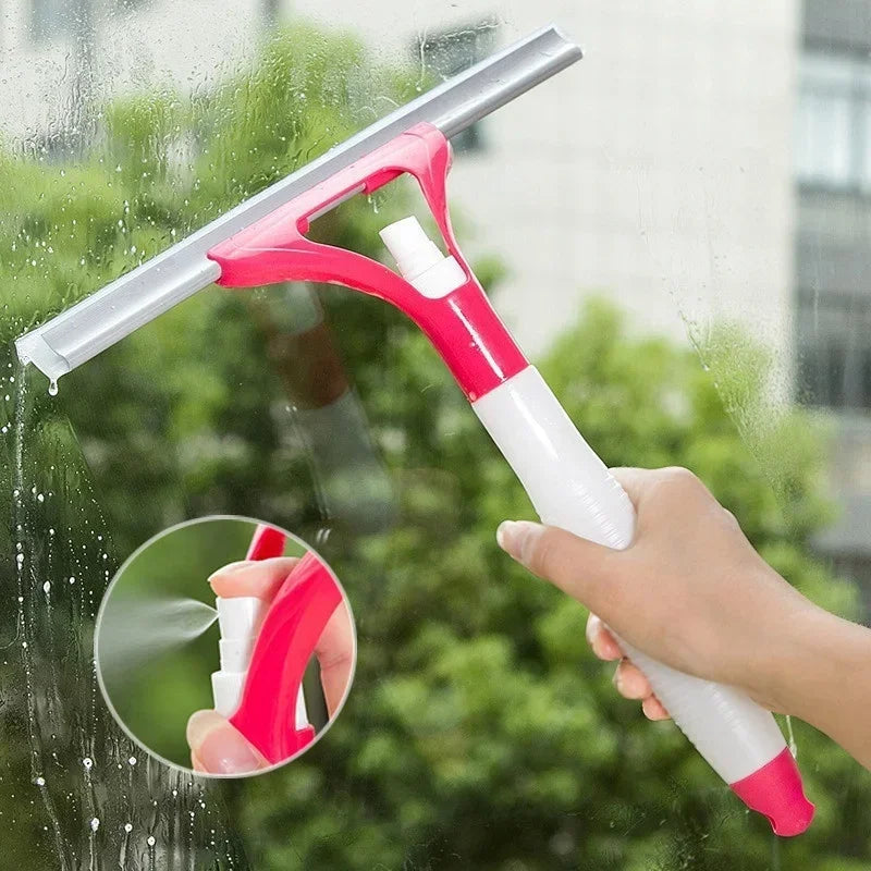 Spray Glass Cleaning Brush