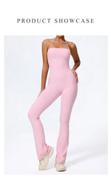 Elevate Backless Active Jumpsuit