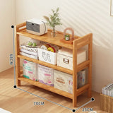 Multi-Layer Floor Standing Kitchen Shelf