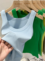 Basic Ribbed Tank Top