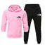 Unisex Printed Hooded Tracksuit